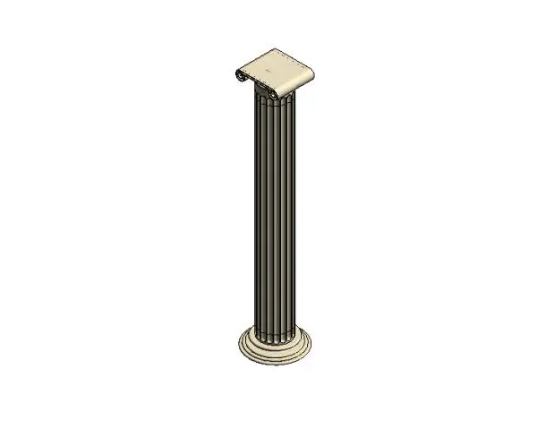 Column architectural Greek — preview 1, by Valentinho10 (RevitCity, CC0)