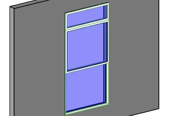 Single Hung With Transom