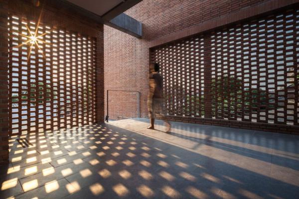 Parametric Perforated Brick Wall