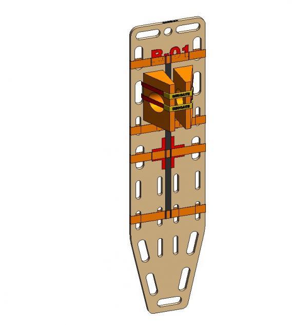 EMS spine board
