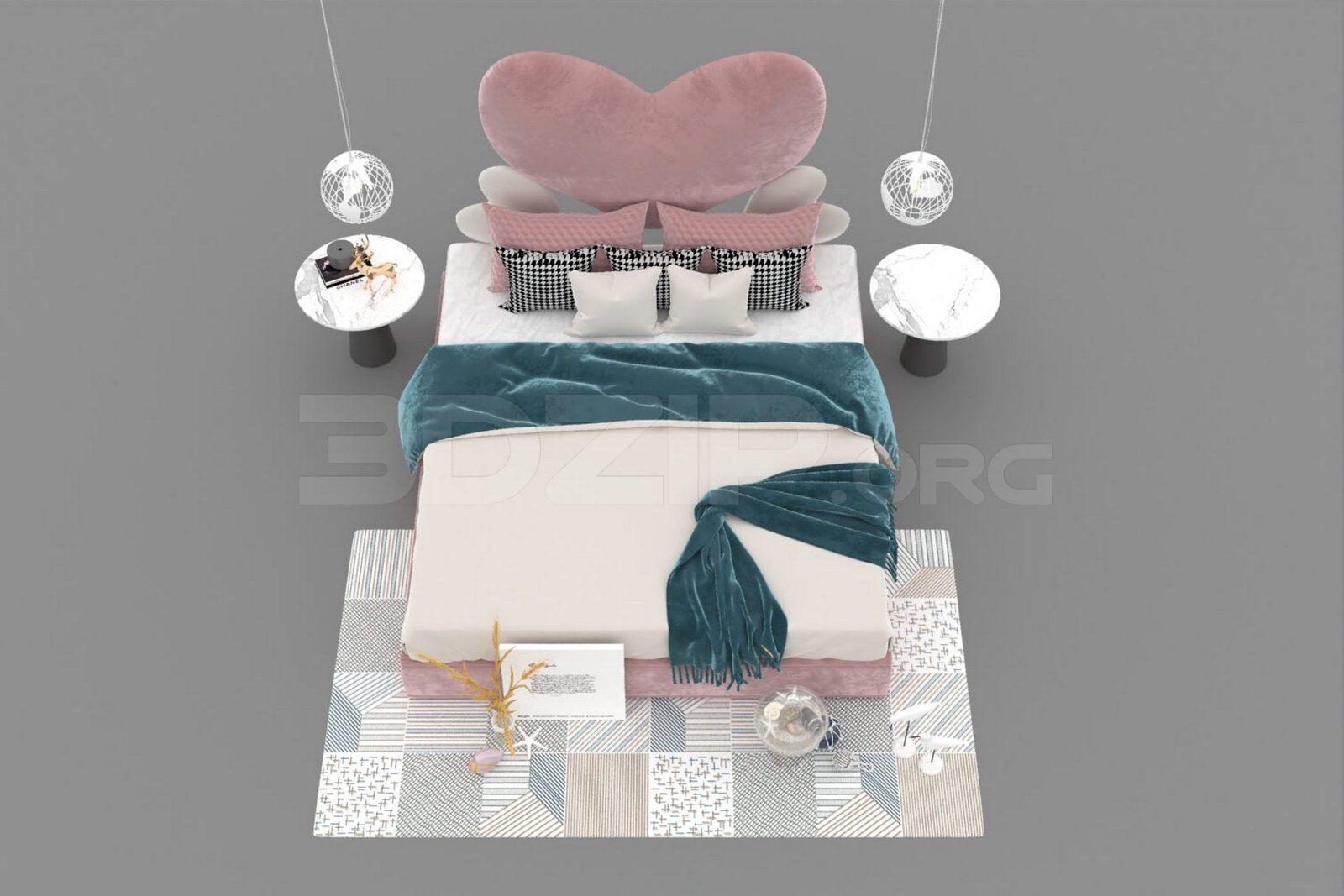 Child Bed — preview 1, by Se Arc (3dzip)