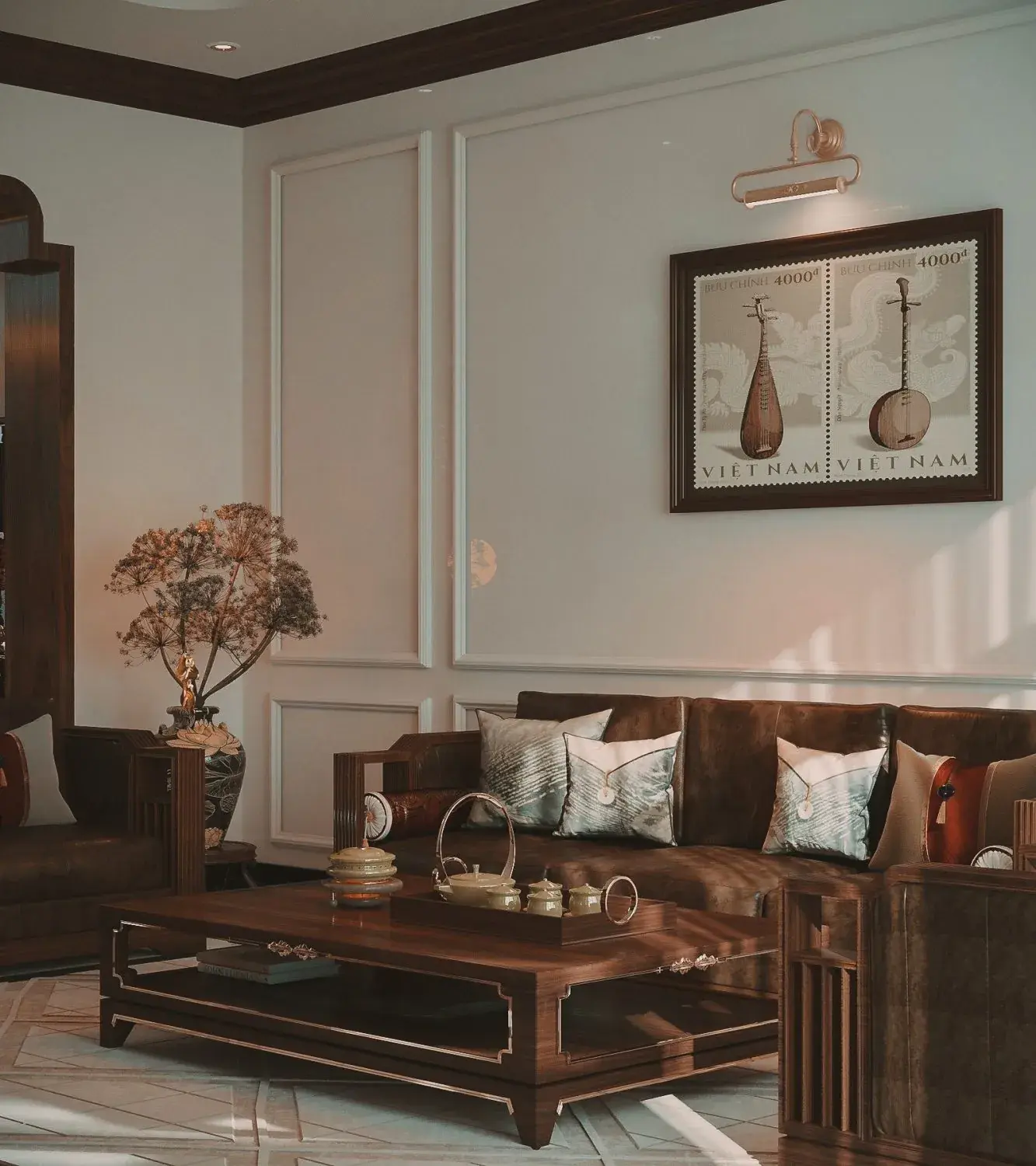Living Room – Kitchen Interior