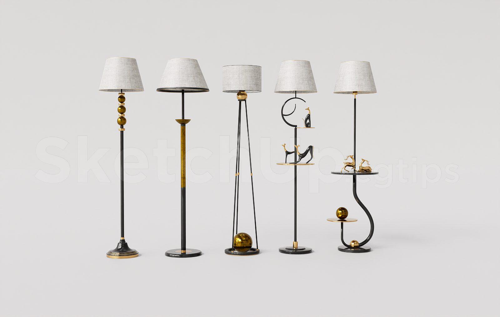 Floor Lamp Model Download for Interior Projects