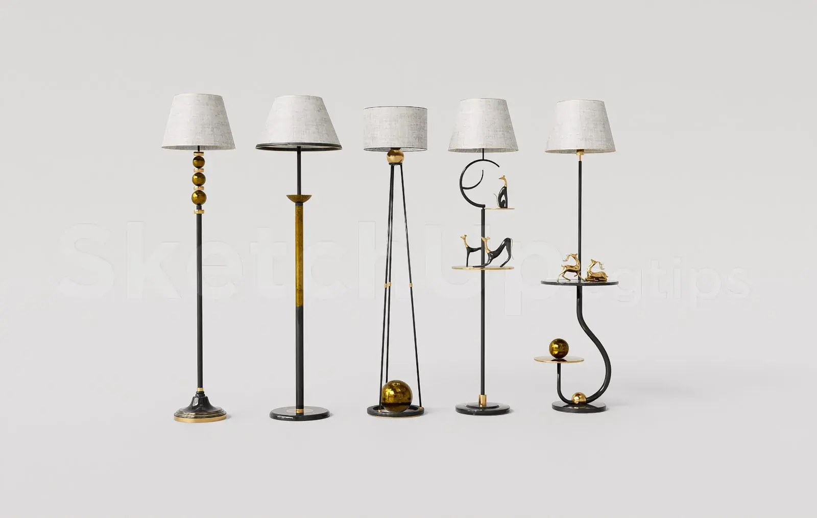 Floor Lamp Model Download for Interior Projects