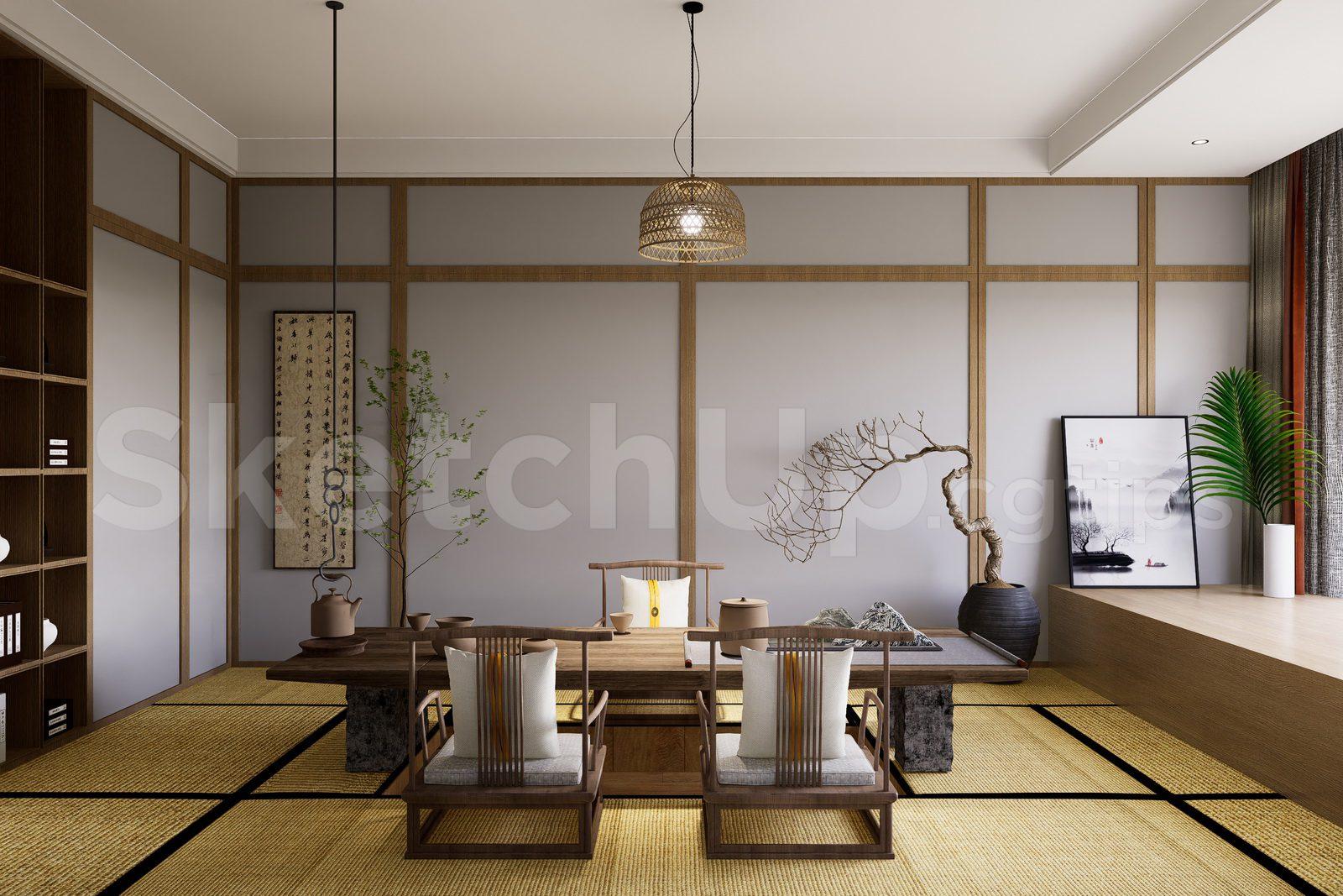 Tea Room Interior