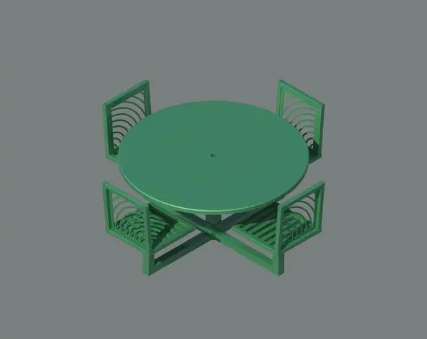 Jordan Creek Carousel Table