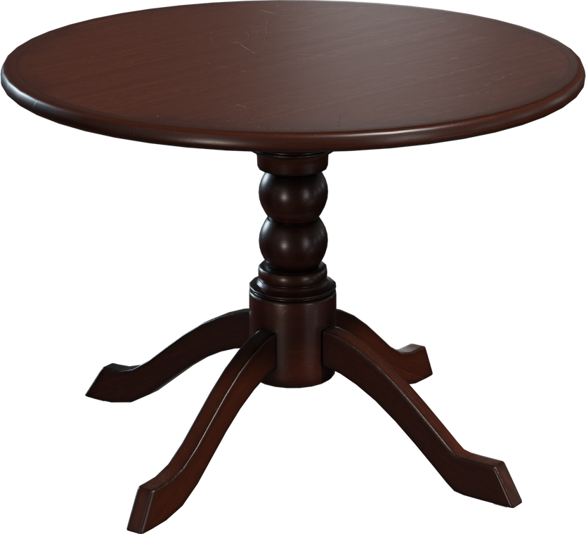 Round Wooden Table 1