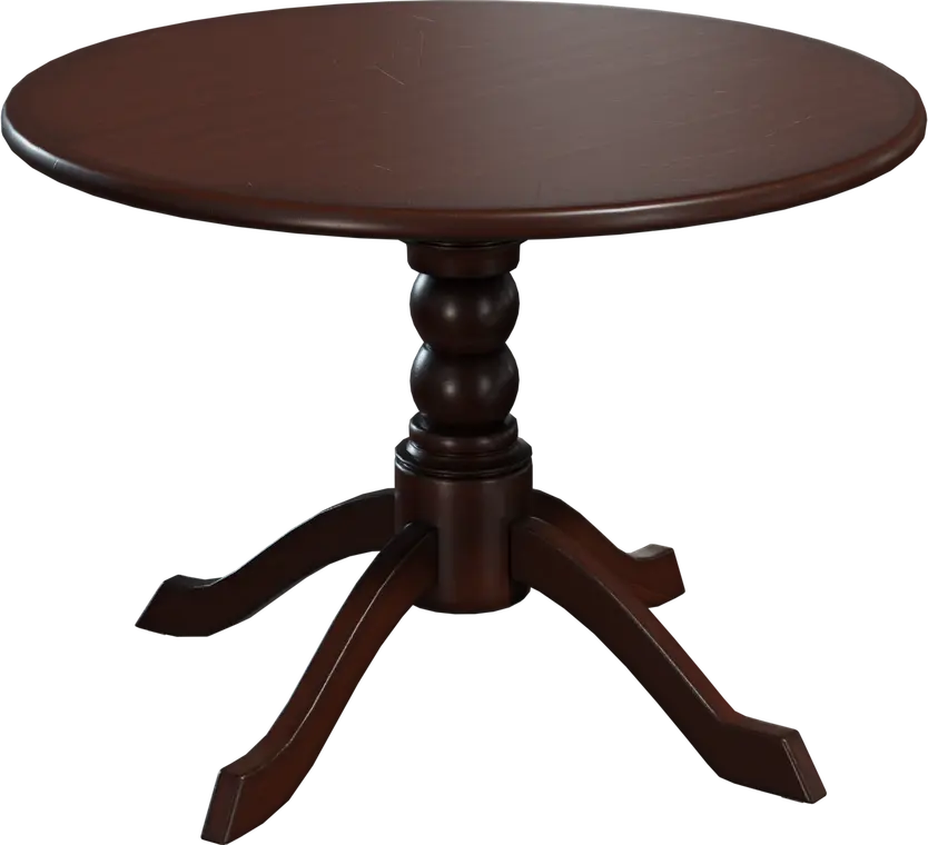 Round Wooden Table 1