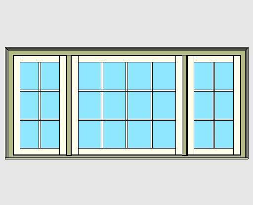 Kolbe Ultra Series Casement Picture Combination Both Flanker Units