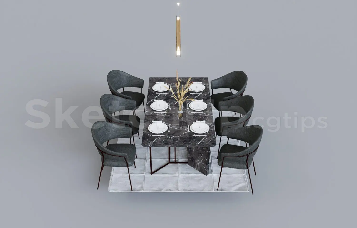 Dining Table — preview 1 (cgtips, CC0)