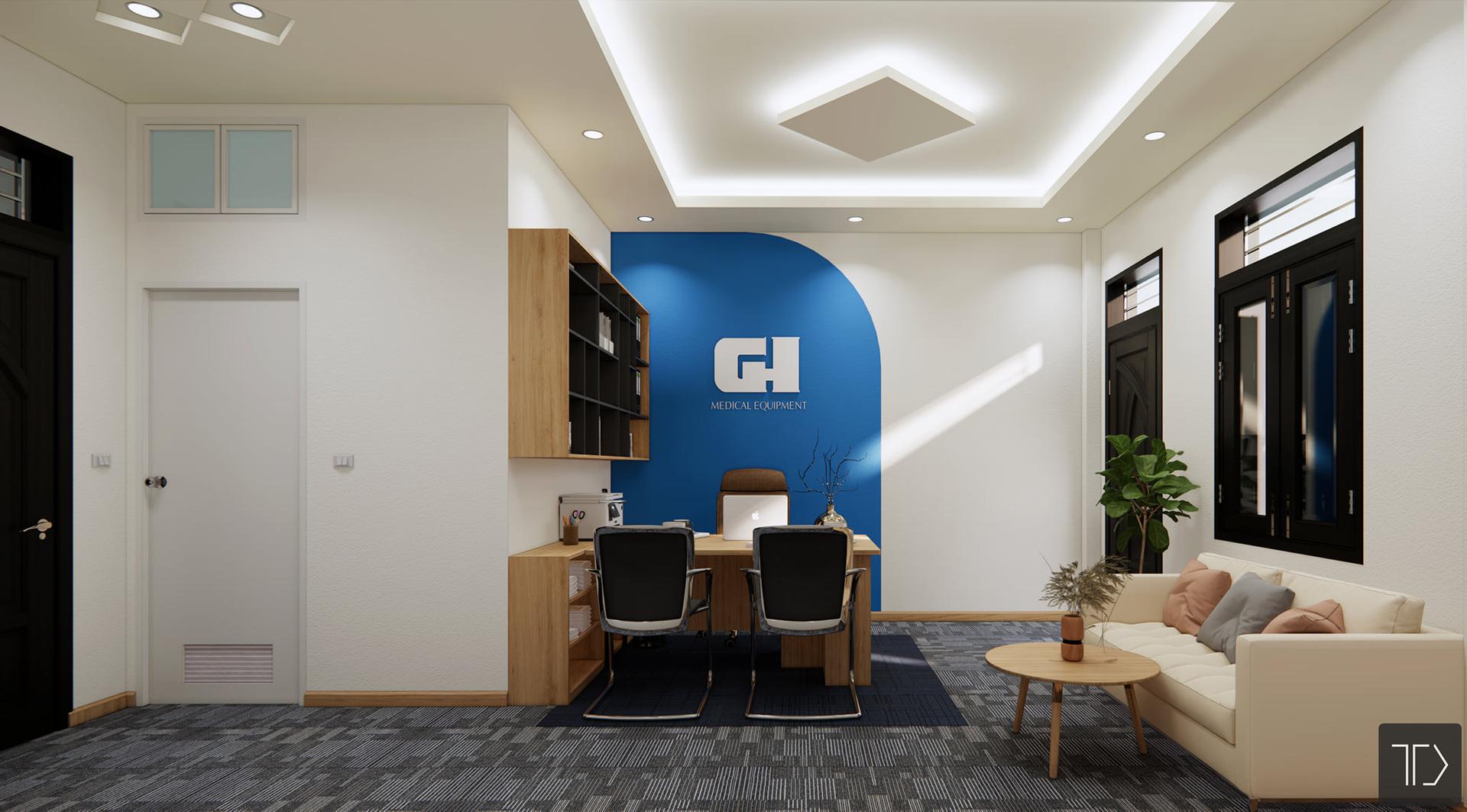 Interior Office room Scene
