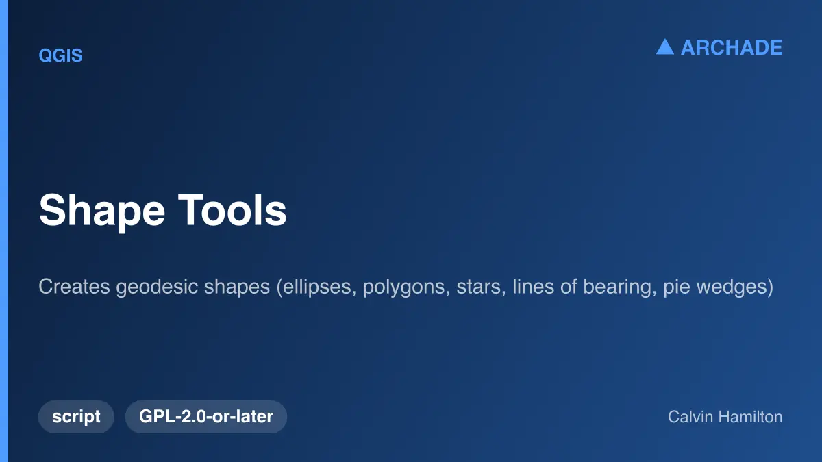 Shape Tools