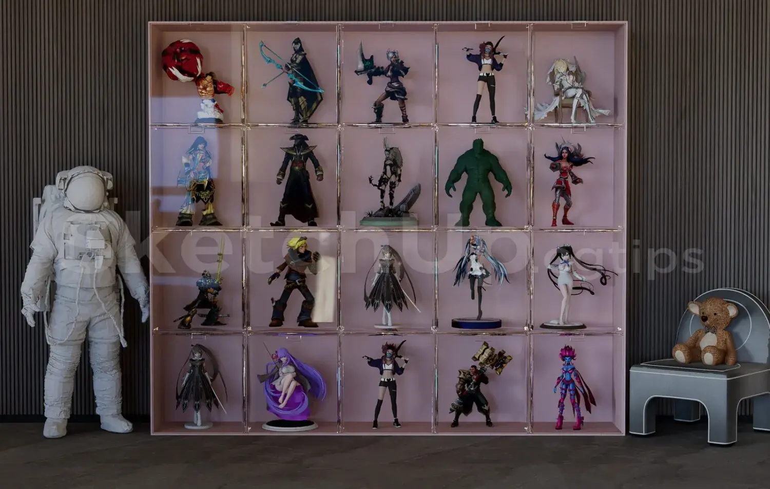 AVENGERS, Robot, Deadpool, Spideman, Go To The Moon, Thor