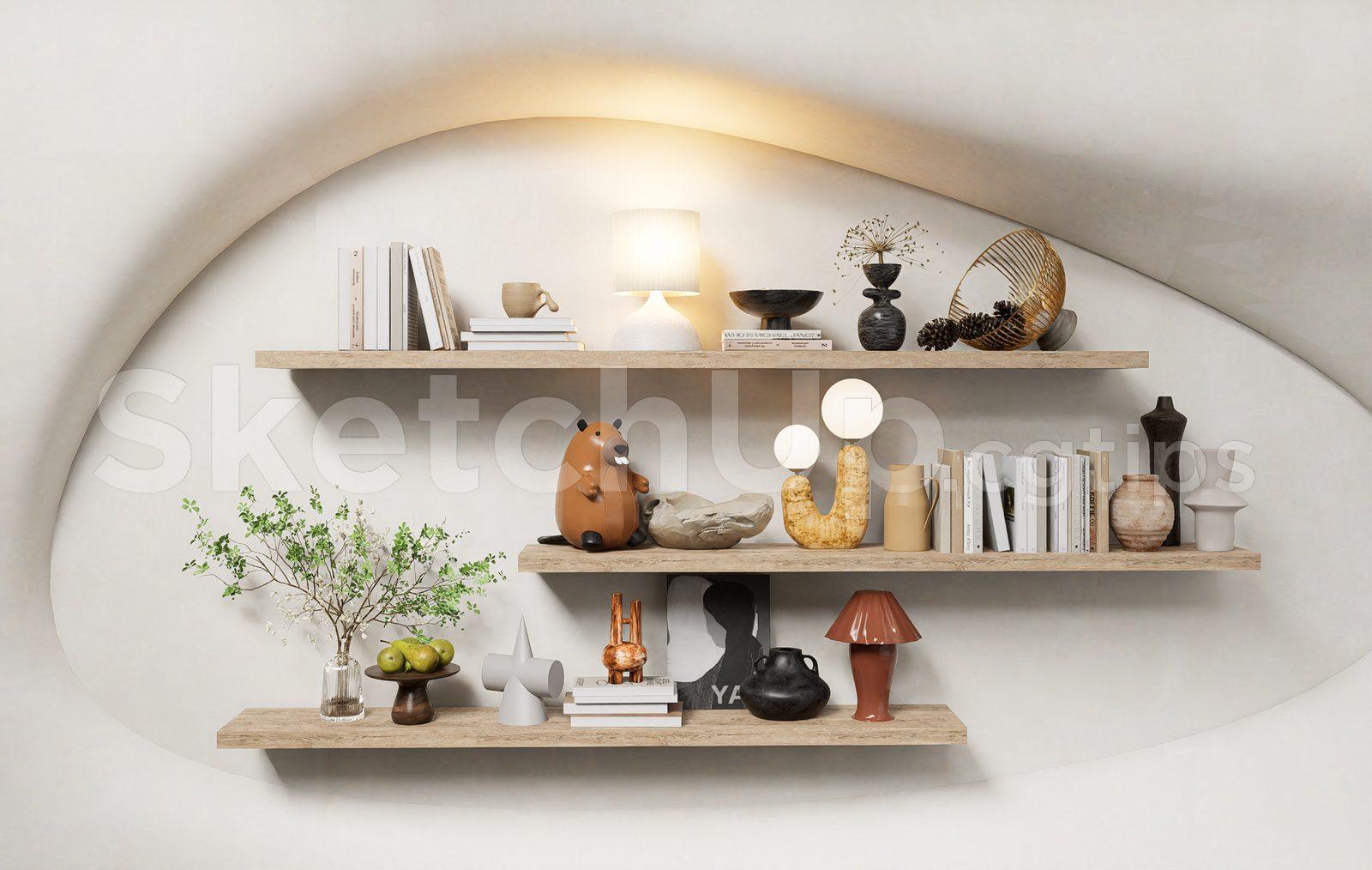 Modern Decorative Wall Shelf