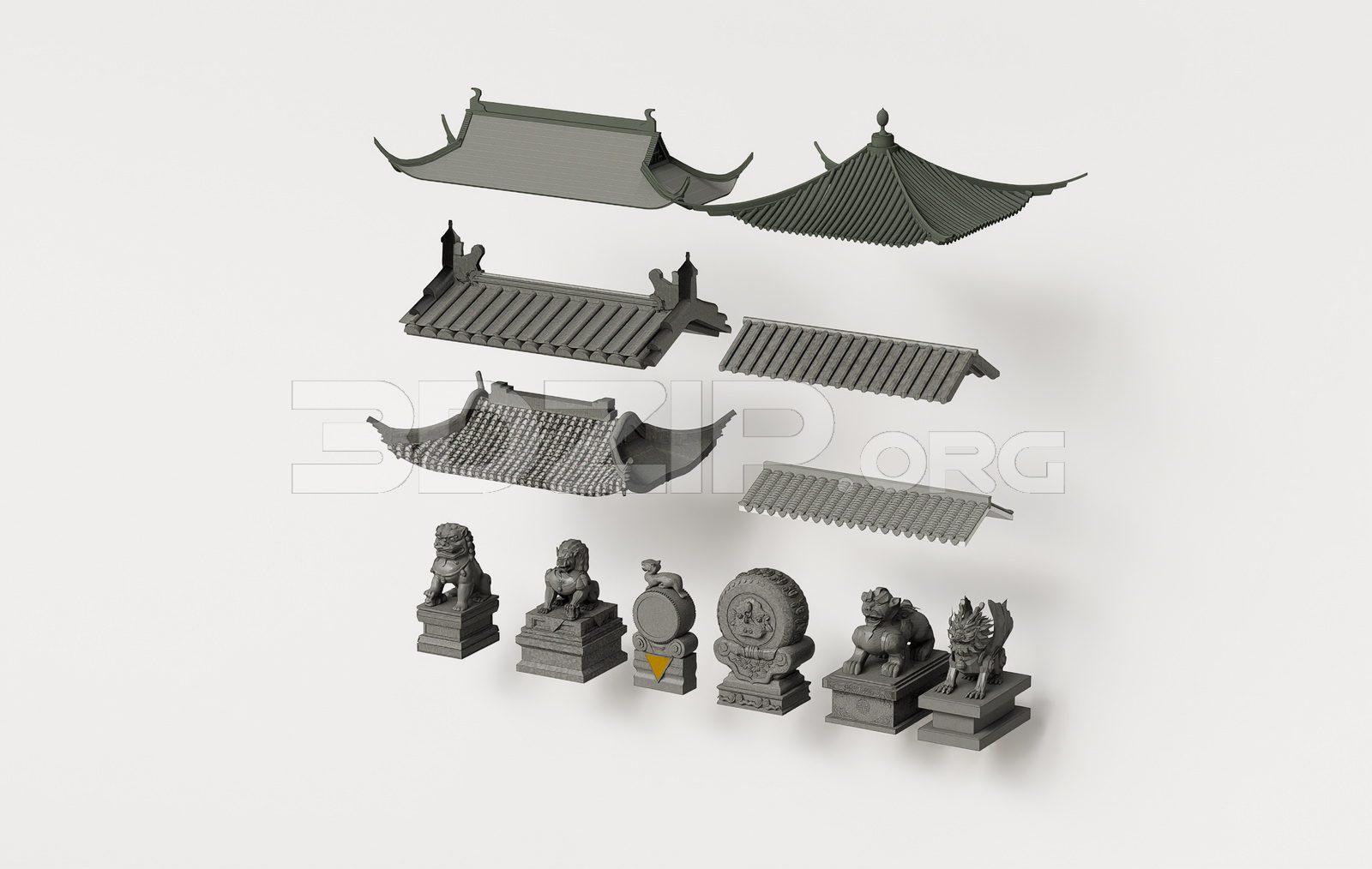 Traditional Asian Roof