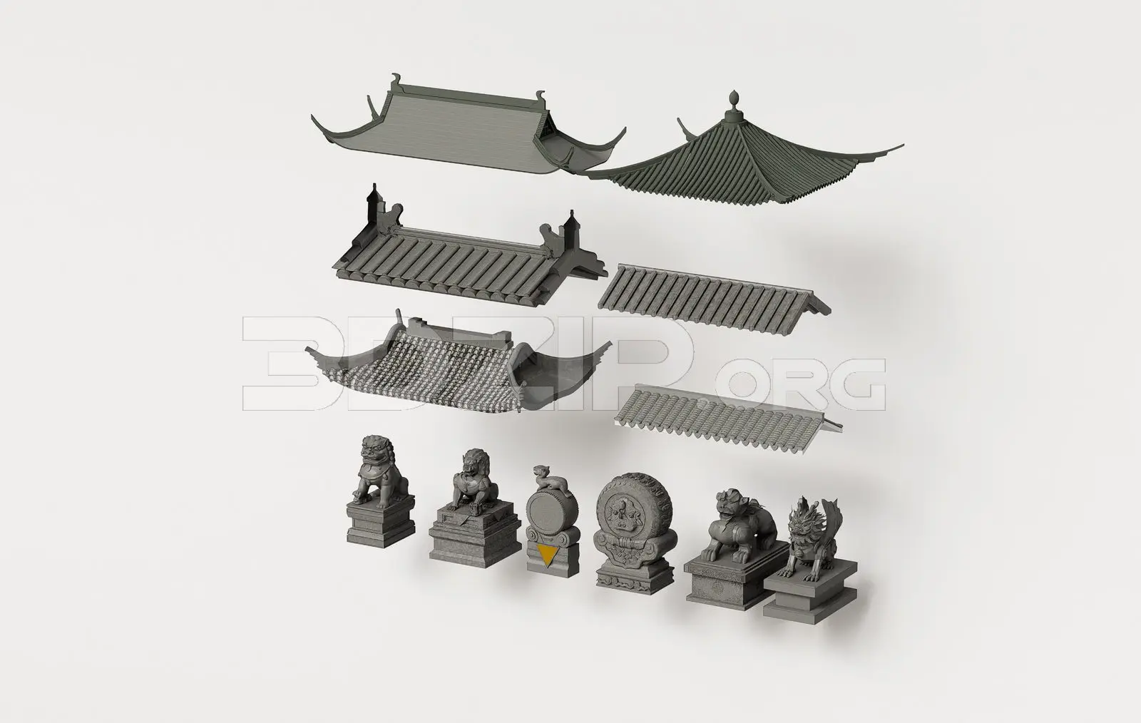 Traditional Asian Roof