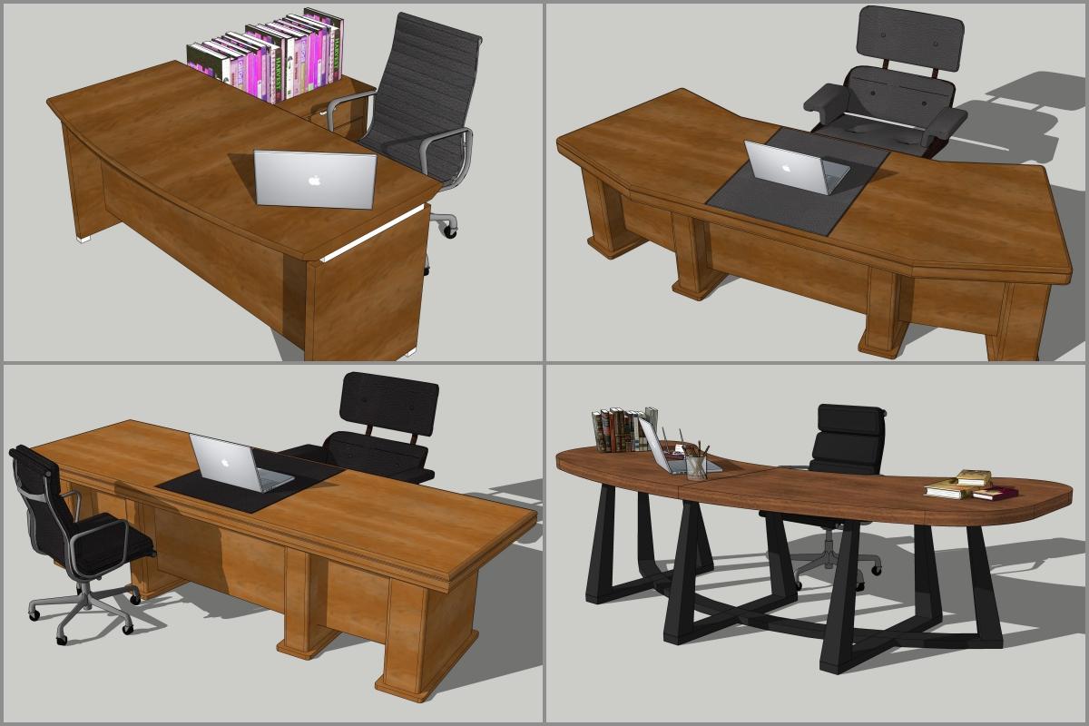Combo Study Modern Desk