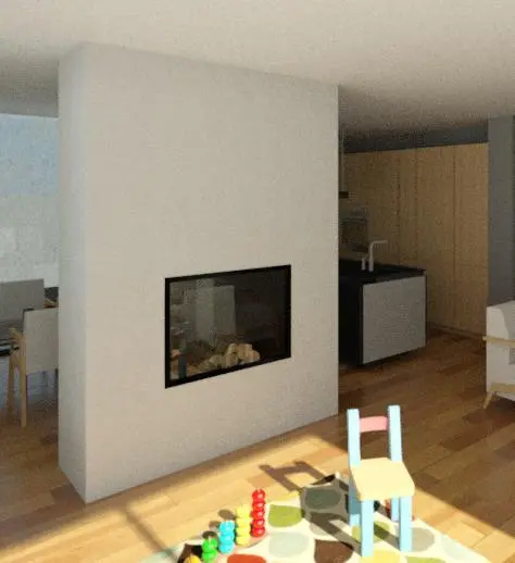 Double Sided Stove