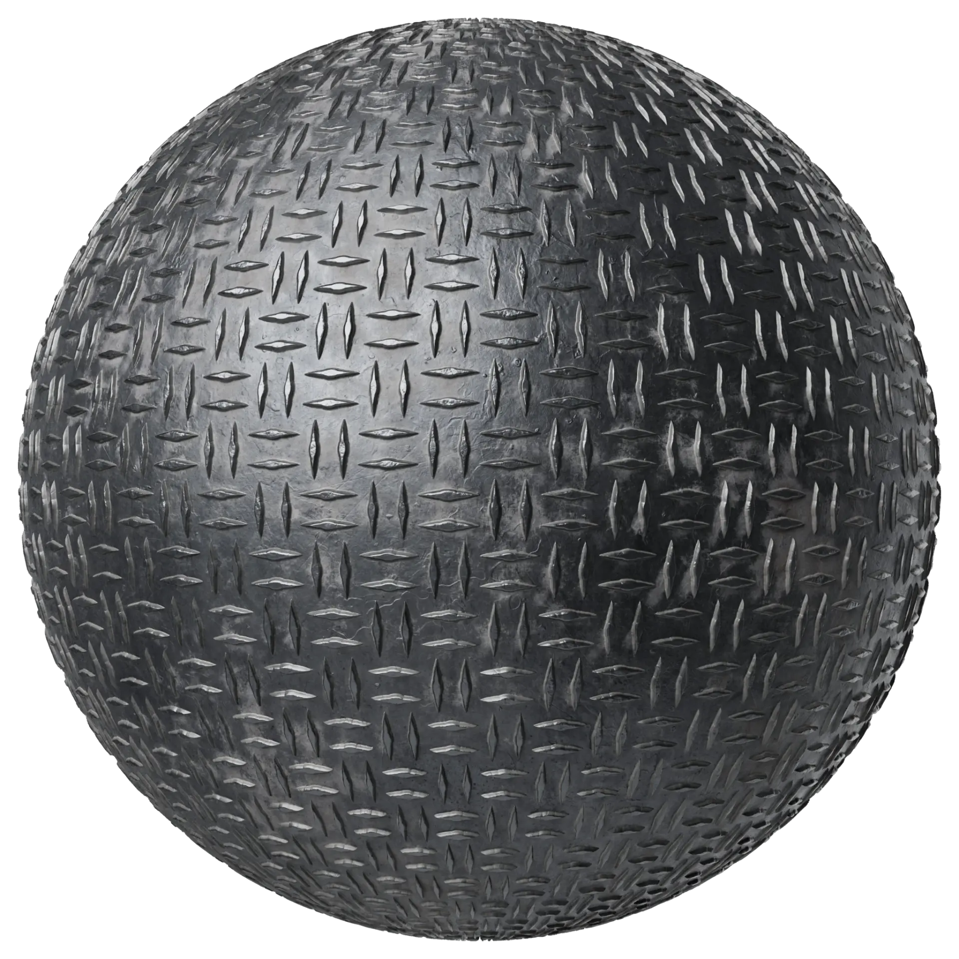 Diamond Plate 006 D — preview 1 (ambientCG, CC0)