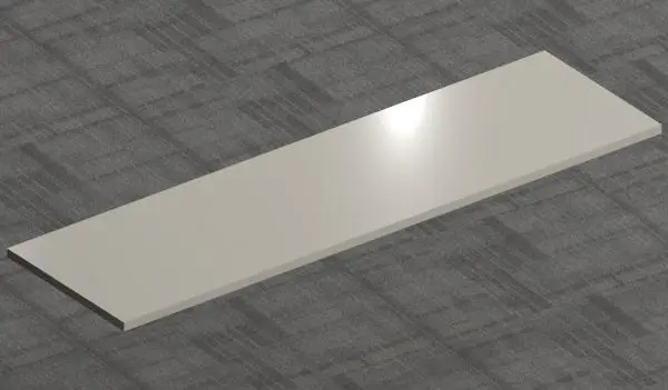 Work Surface Parametric Top - Straight