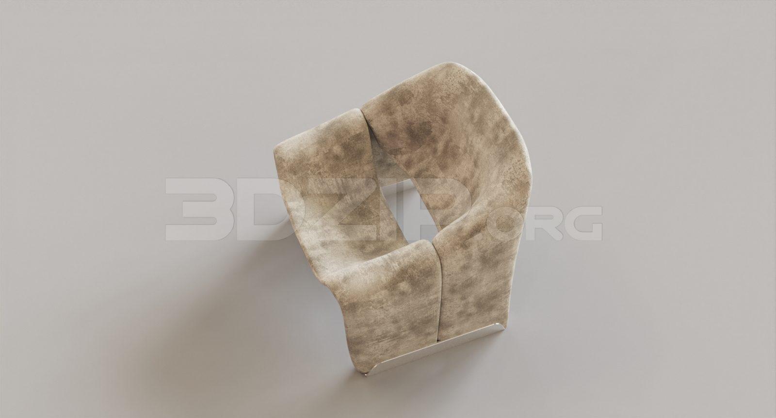 Armchair — preview 1 (3dzip)