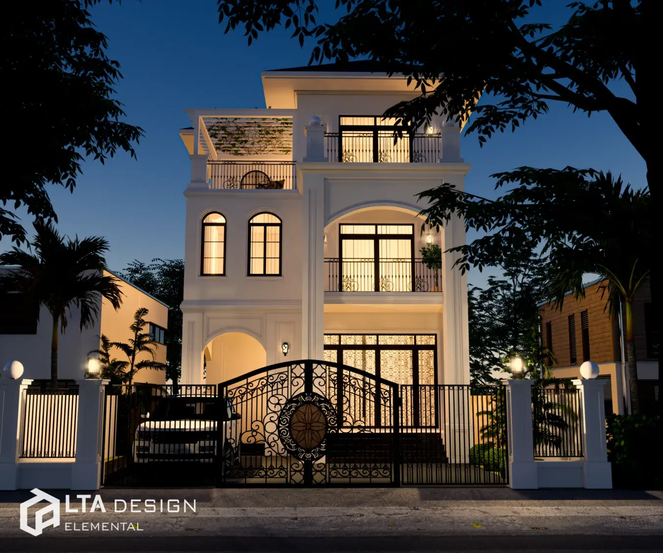 Villa Exterior