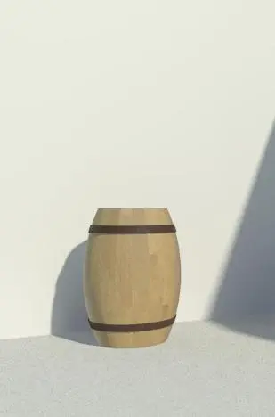 Oak Whiskey Barrrel