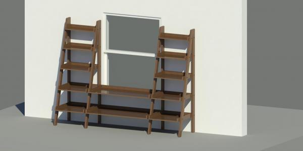 Bookshelf - Ladder