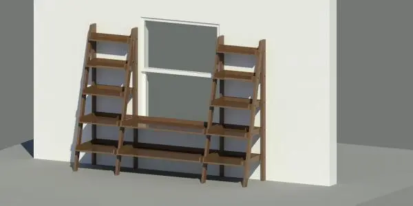 Bookshelf - Ladder