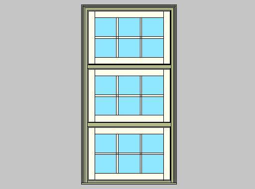 Kolbe Ultra Series Awning 1-Wide x 3-High Units