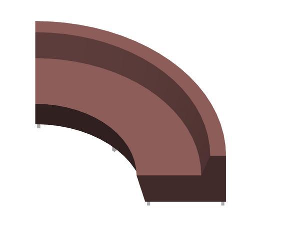 DERIN Design - Curved Couch
