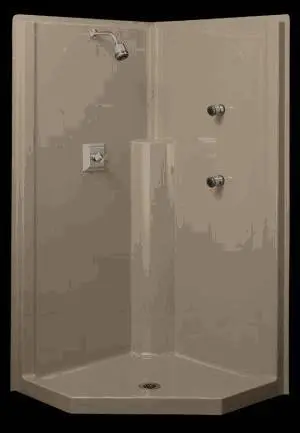 Kohler - K-1517 Cap Cod 40 inch Neo-angle Shower