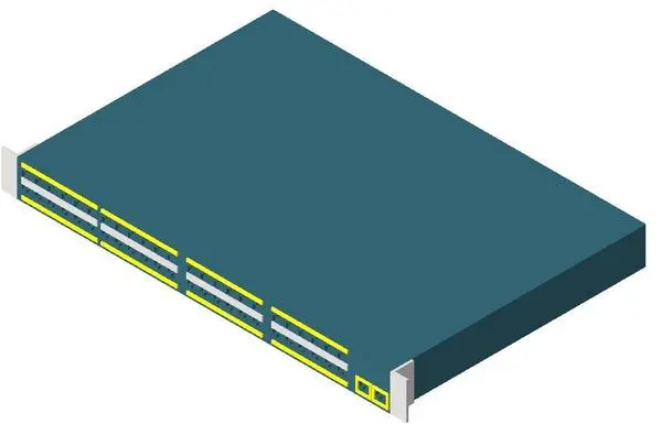 Cisco 2960 Switch — preview 1, by redgts93 (RevitCity, CC0)
