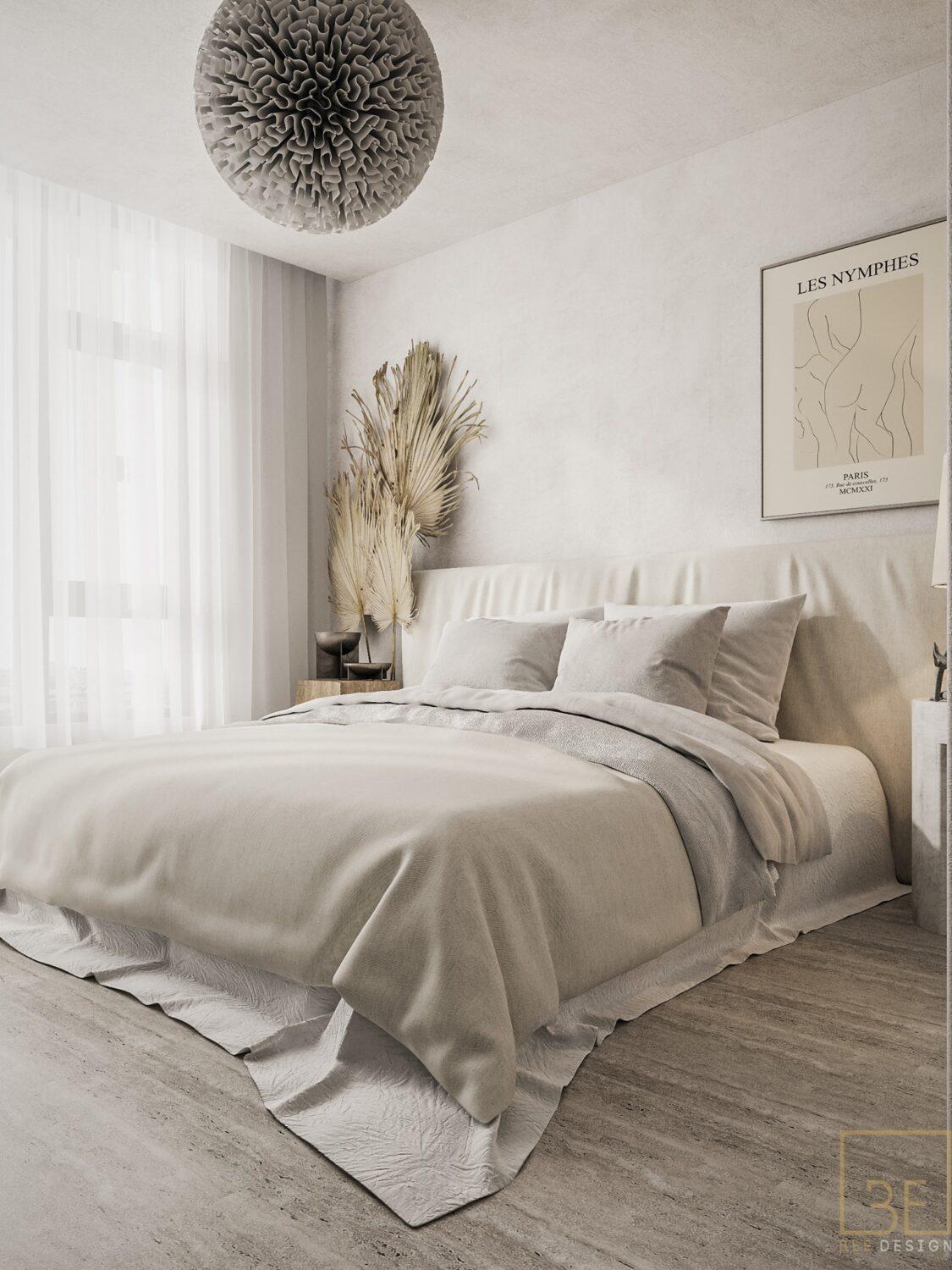 Interior Scenes Model Bedroom 595