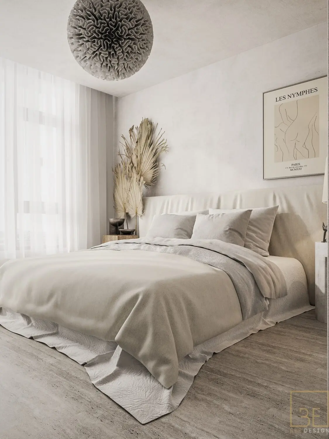 Interior Scenes Model Bedroom 595