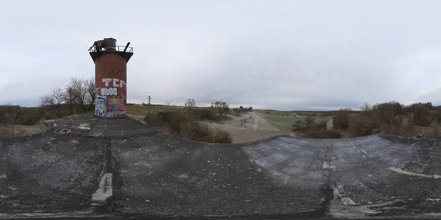 Rural Graffiti Tower