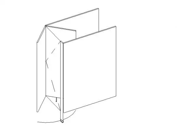Parametric Toilet Partition