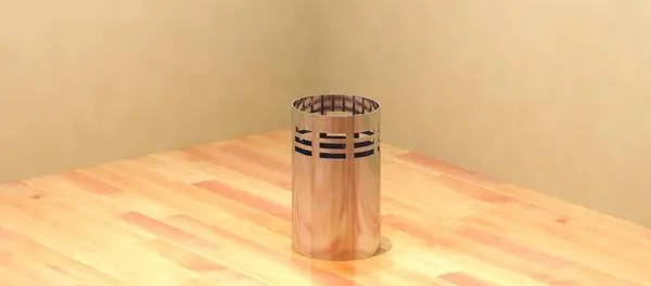 Wastebasket — preview 1, by kojake (RevitCity, CC0)
