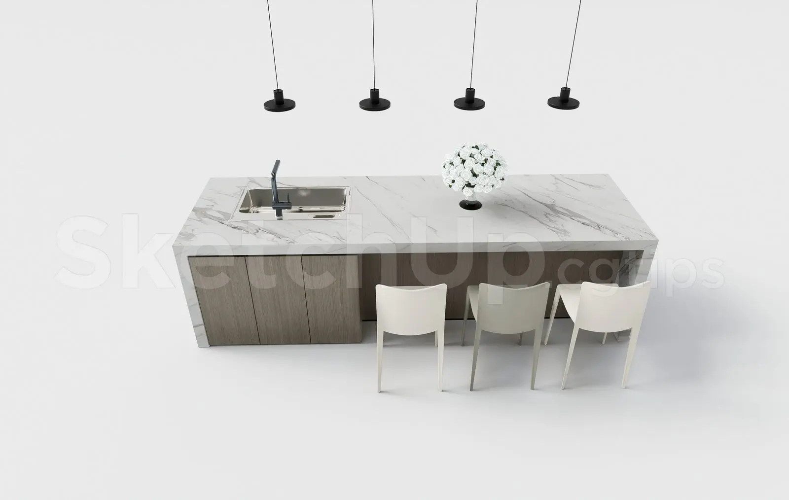 Kitchen Island — preview 1 (cgtips)