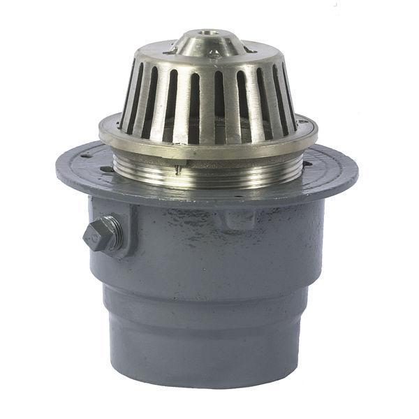 Floor Drain with Dome Strainer - FD-200-K