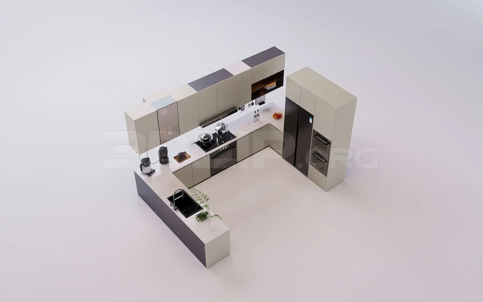 Kitchen — preview 1 (3dzip)