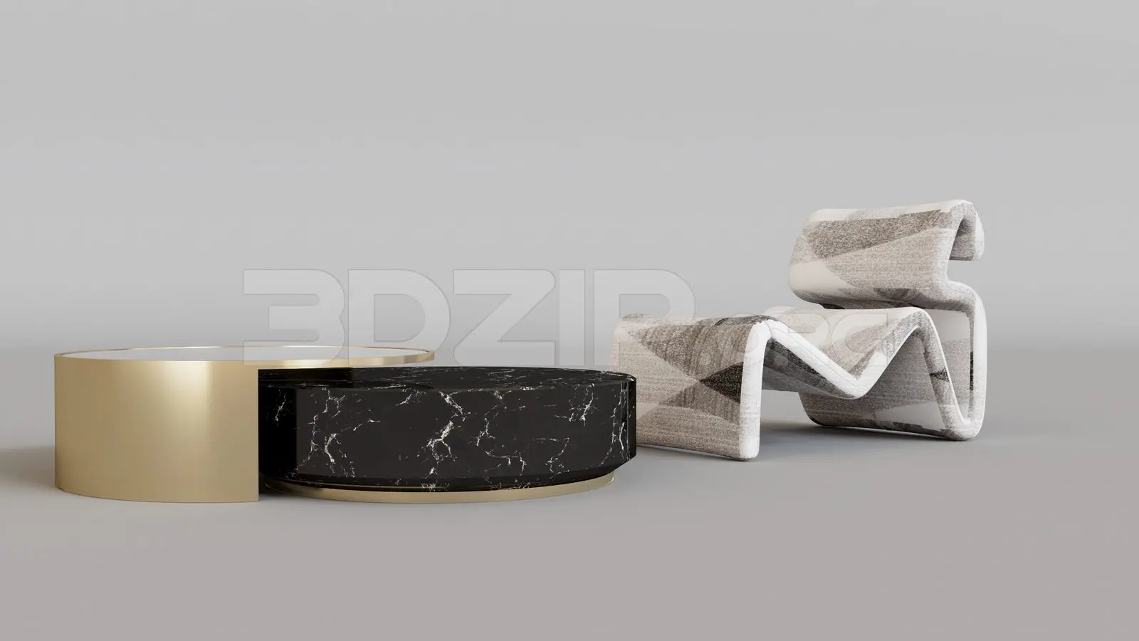 Armchair — preview 1 (3dzip)