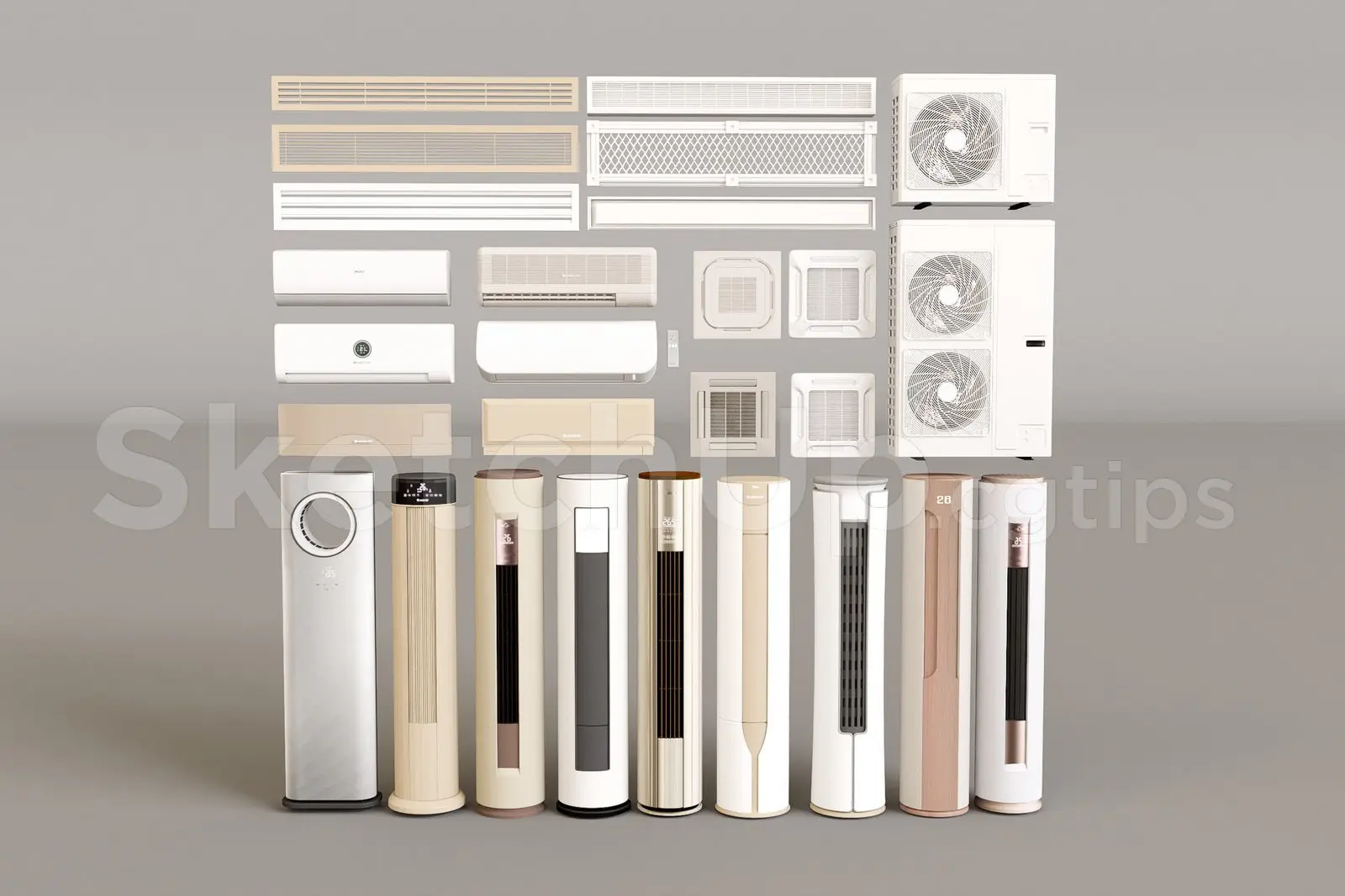 Air Conditioner and Tower fan
