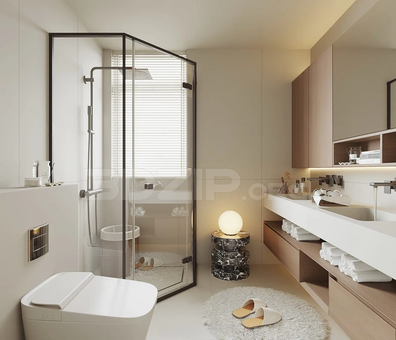 Bathroom Interior — preview 1 (3dzip)