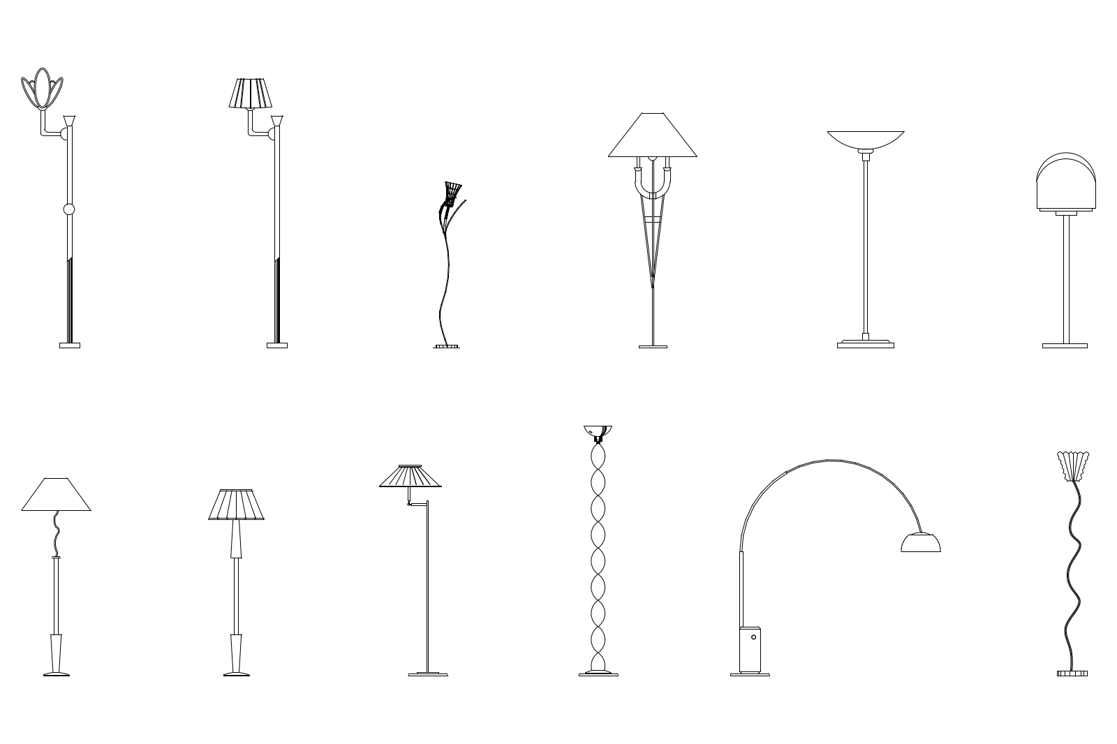 Floor lamps