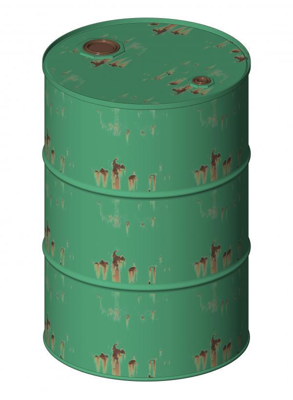Steel Drum - 200 Litre - 44 Gallon - 55 US Gallon - RUSTY