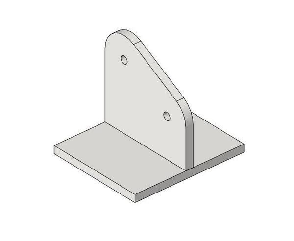 Bracing Strut Arm - Flitch Connection Plate