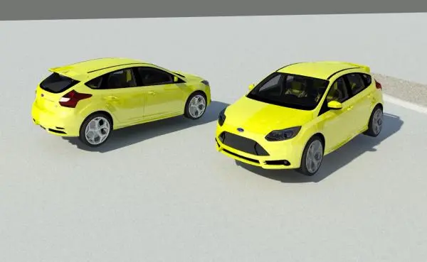 Ford Focus ST - Car Vehicle Automobile