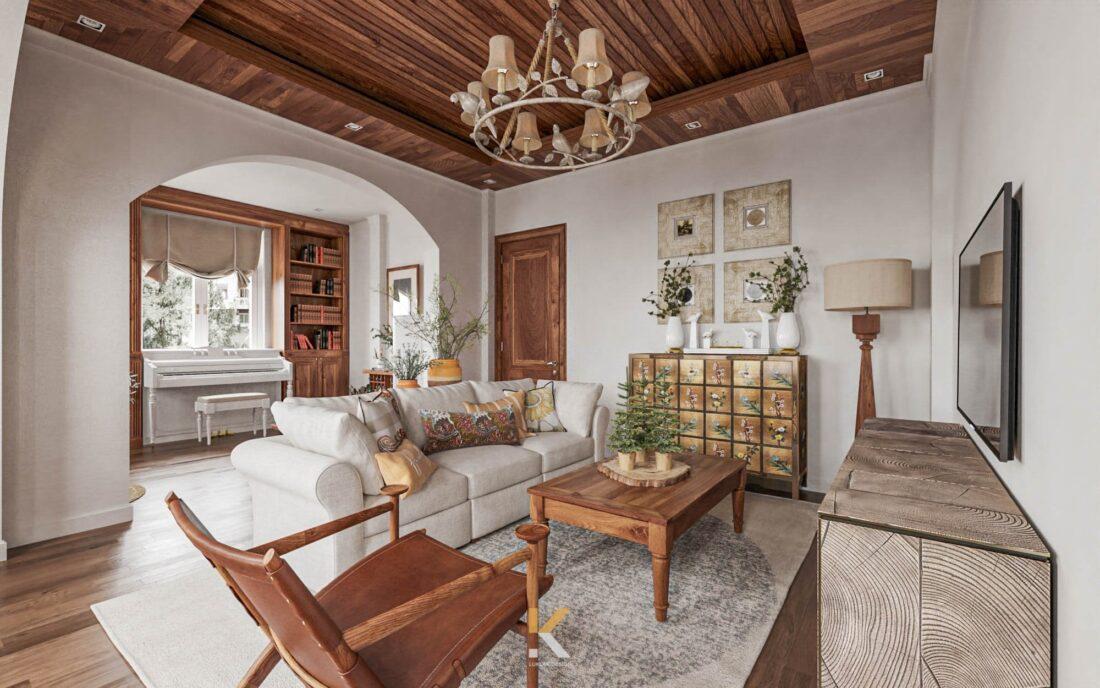Interior Scene Model Livingroom 580