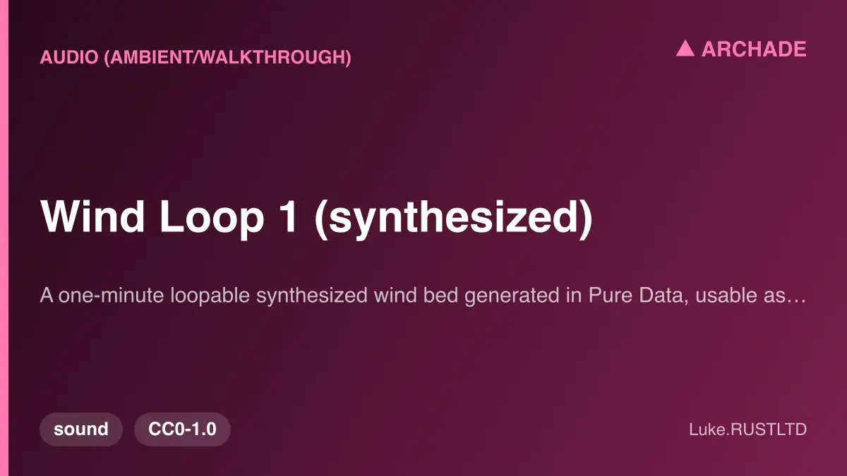 Wind Loop 1 (synthesized)
